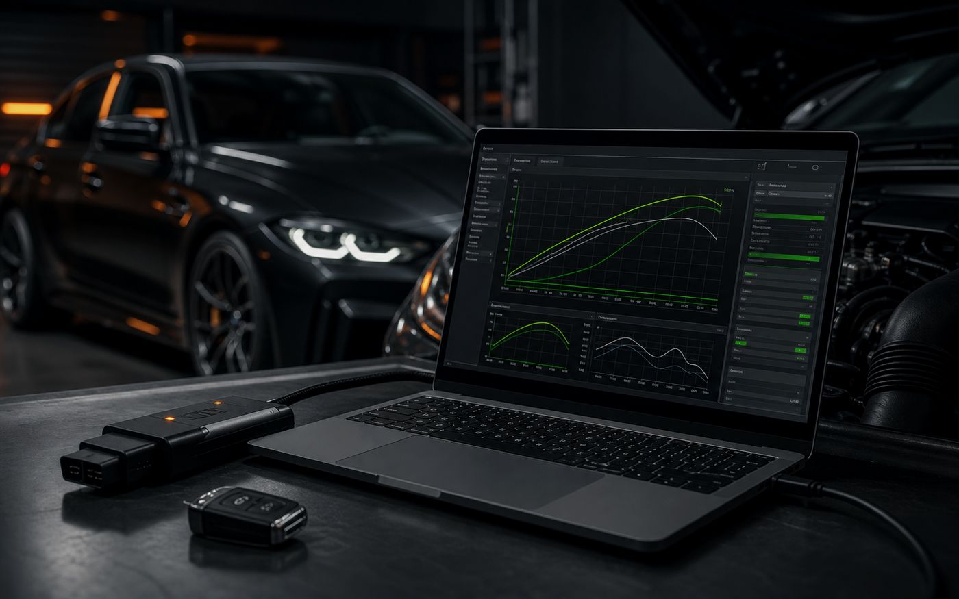 Sharp generated engine bay and performance tuning enquiry image